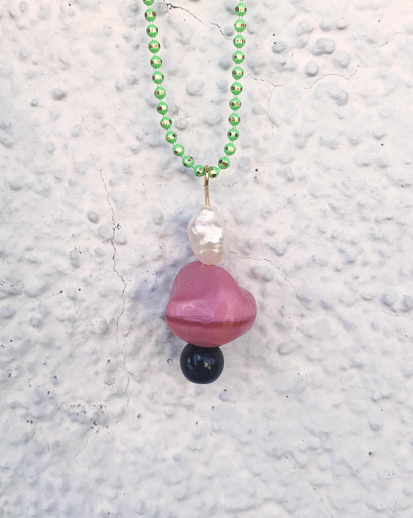 PINK BLOB CHARM