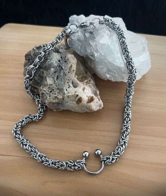 Pierced Necklace