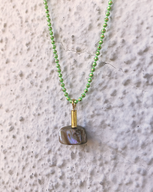 CHUNK OF ABALONE CHARM